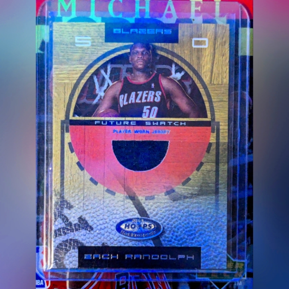 01FleerSkybox HoopsHotProspects Zach Randolph Jersey Limited Edition 0011/1000